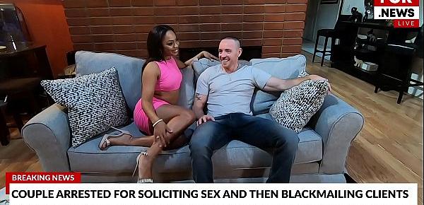 FCK News - Couple Arrested For Soliciting Sex And Blackmailing